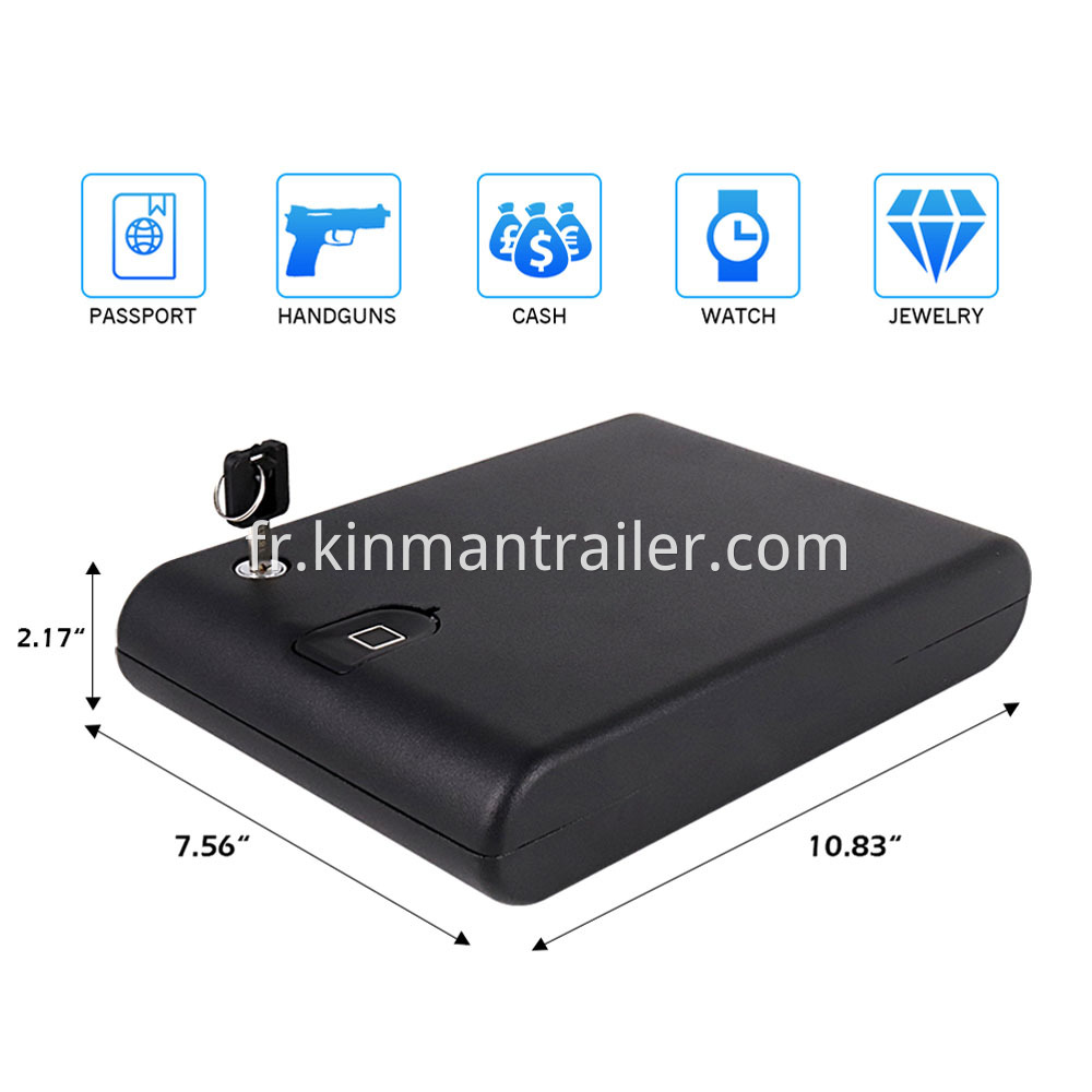 biometric gun safe bedside